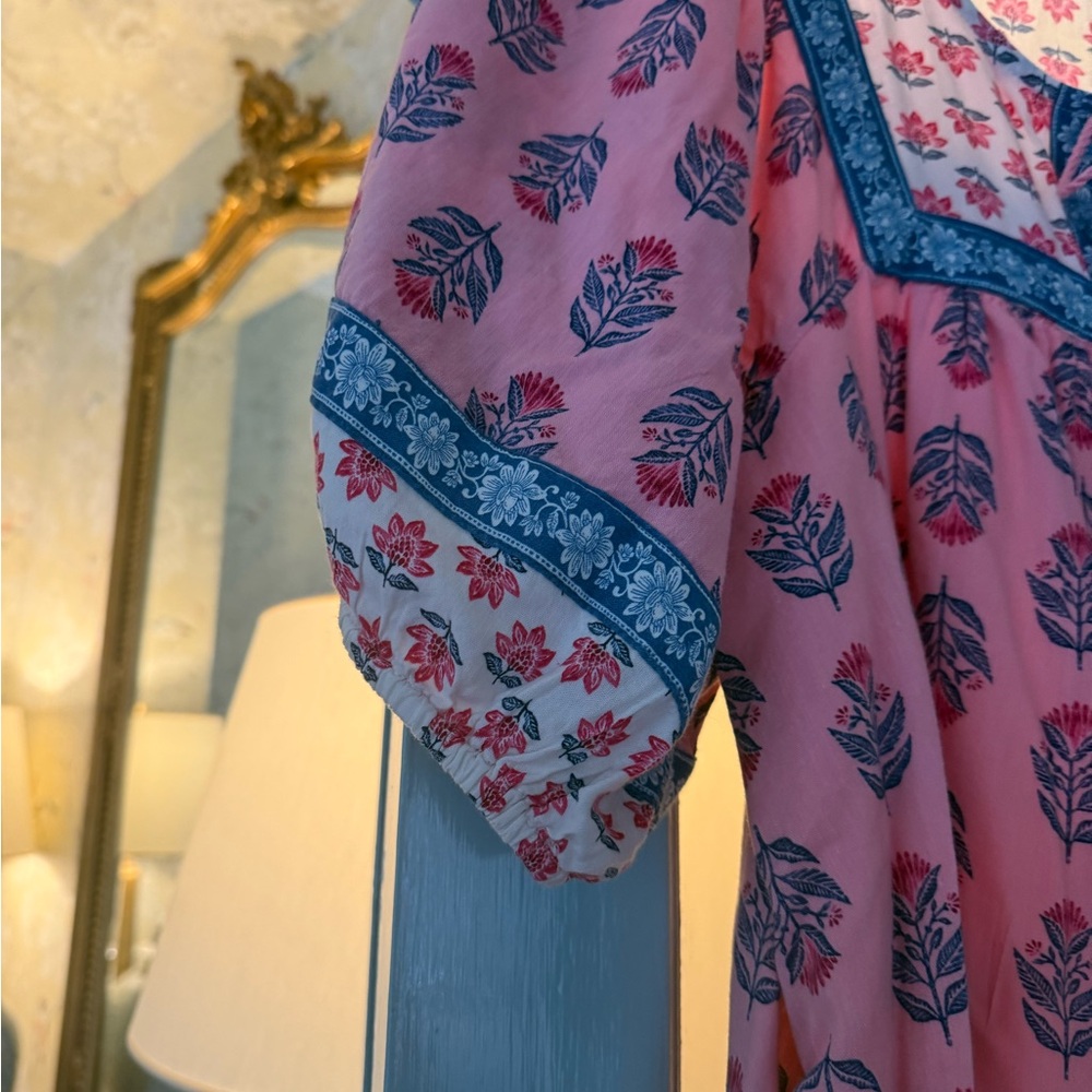 BLOCK PRINT DRESS - Picture 2 of 3